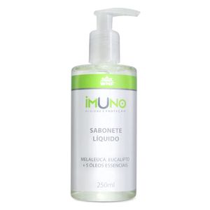 Sabonete Líquido Imuno (Melaleuca,Eucalipto, 5 Óleos Essenciais) 250ml - Wnf