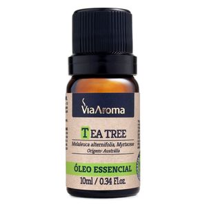 Óleo Essencial Tea Tree (Melaleuca) 10ml - Via Aroma