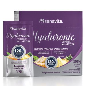 Hyaluronic Verisol SABOR MANDARINA CON PIÑA (30 Sobres 3.5g) 105g - Sanavita