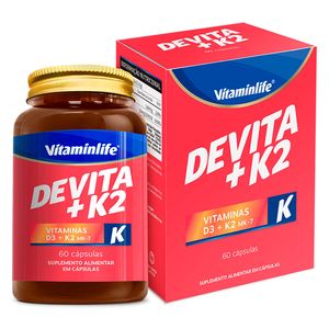 Devita + K2 (Vitamina D3 + K2 MK-7)- Vitaminlife