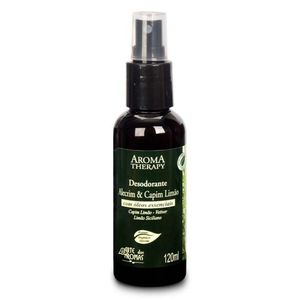 DESODORANTE SPRAY ROMERO Y HIERBA DE LIMÓN (ACEITES ESENCIALES DE HIERBA DE LIMÓN, VETIVER Y LIMÓN DE SICILIA) 120ML - ART OF AROMAS