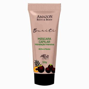 MÁSCARA CAPILAR DE BURITI (HIDRATAÇÃO INTENSIVA, BRILHO E MACIEZ) 120G - ARTE DOS AROMAS