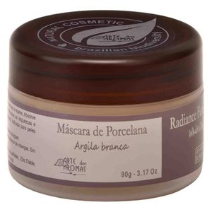 MÁSCARA FACIAL PORCELANA (ARGILA BRANCA) 90G - ARTE DOS AROMAS