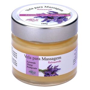 VELA DE MASAJE RELAJANTE (LAVANDA, YLANG, PETITGRAIN) 100G - ART OF AROMAS