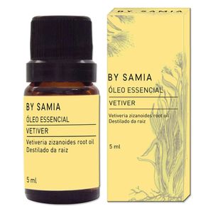 Óleo Essencial Vetiver (Vetiveria Zizanoides Roots Oil) 5ml - By Samia