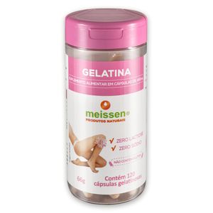 Gelatina (450mg) 120 Cápsulas - Meissen