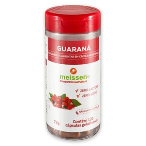 Guaraná (500mg) 120 Cápsulas - Meissen