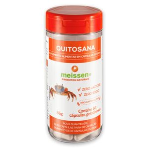 Quitosana (500mg) 60 Cápsulas Softgels - Meissen