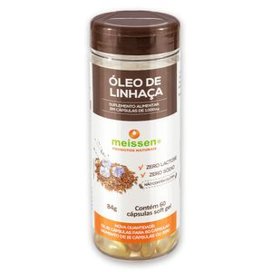 Óleo de Linhaça (1000mg) 60 Cápsulas - Meissen