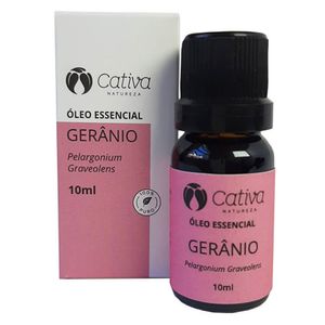 Aceite Esencial de Geranio (Pelargonium Graveolens Oil) 10ml - Cativa Natureza