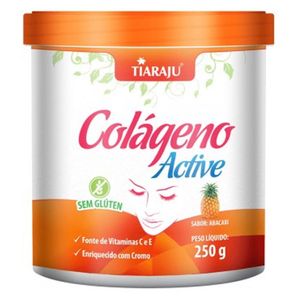 COLÁGENO ACTIVE (COLÁGENO HIDROLISADO) SABOR ABACAXI 250G  - Tiarajú