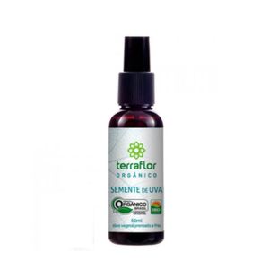 Óleo Vegetal Semente de Uva (Orgânico) 60ml - Terra Flor