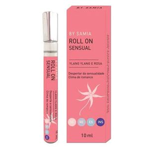 Roll on Sensual Ylang Ylang e Rosa (Despertar da Sensualidade e Clima de Romance) 10ml - By Samia