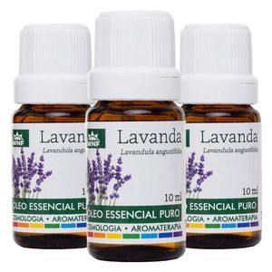 Kit 3x Óleo Essencial Lavanda 10ml - Wnf