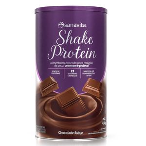 Batido de Proteína Sabor Chocolate Suizo (Lata) 450g - Sanavita