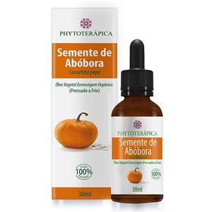 Óleo Vegetal Extravirgem de Semente de Abóbora Orgânico (Cucurbita pepo) 30ml - Phytoterápica
