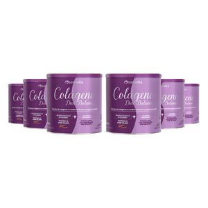 KIT 6X COLÁGENO DUO BALANCE SABOR NEUTRO (COLÁGENO VERISOL + COLÁGENO HIDROLISADO) 285g - Sanavita