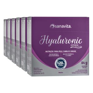 KIT 6X Colágeno Hidrolizado con Verisol Neutro (30 Sobres 2.8g) 84g - Sanavita