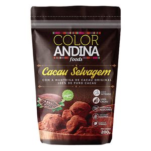 Cacau Selvagem 100% Puro 200g - Color Andina