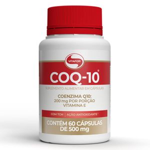 Coenzima Q10 (Ubiquinona 100mg) 60 Cápsulas - Vitafor