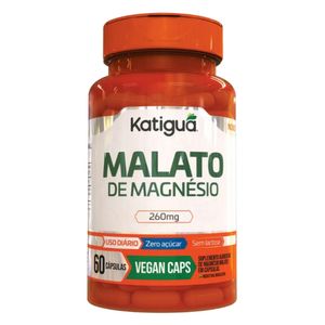 Malato de Magnesio Puro (260mg) 60 Cápsulas Veganas - Katiguá