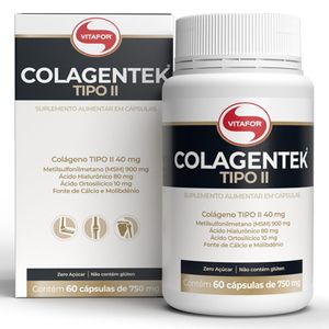 Colagentek II (750 mg) 60 Cápsulas - Vitafor