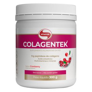 Colagentek Pote 300g Cranberry - Vitafor