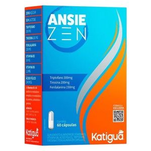 Ansiezen (Triptofano, Tirosina e Fenilalanina) 60 Cápsulas - Katiguá