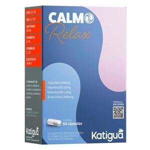 Calmorelax (Complexo B e Triptofano) 60 Cápsulas - Katiguá