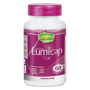 Lumicap Hair (500mg) 60 Cápsulas - Unilife