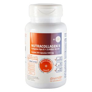 Nutra Collagen - Colágeno tipo 2 (40mg) 30 Cápsulas Vegetais - Divinité