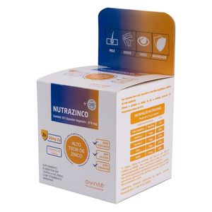 Nutra Zinco - Zinco (30mg) 30 Cápsulas Vegetais - Divinité