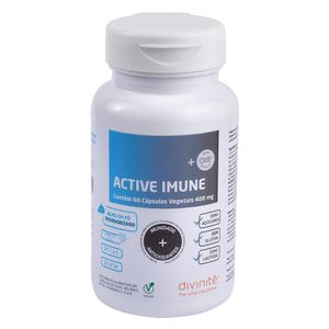 Active Imune (Alicina, Vitamina C, D3, E, Zinco e Selênio) 60 Cápsulas Vegetais - Divinité