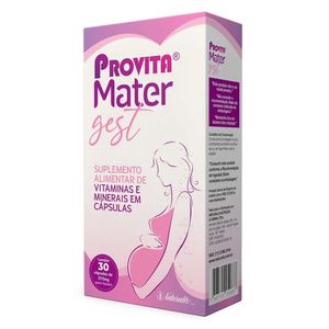Provita Mater Gest (370mg) 30 Cápsulas - Naturalis