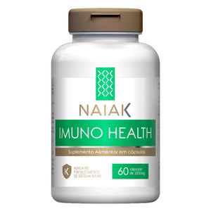 Imuno Health (Vitaminas C, D, E, Selênio, Zinco e Compostos Fenólicos) 60 Cápsulas - Naiak