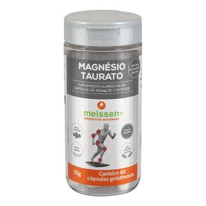 Taurato de magnesio (94 mg) 60 cápsulas - Meissen