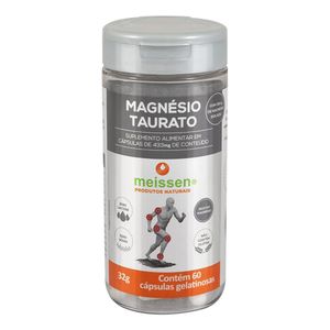 Magnésio Taurato (94mg) 60 Cápsulas - Meissen