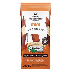 Mini Leche Vegetal De Castañas Con Chocolate 200ml - Como las castañas