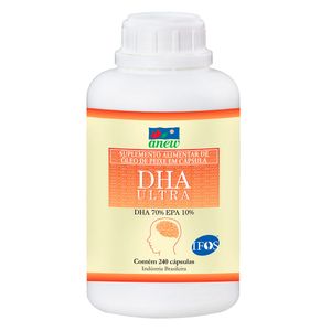 DHA Ultra Ômega-3 (DHA 700mg EPA 100mg) 240 Cápsulas - Anew