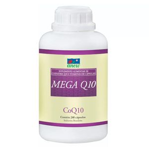 Mega Q10 (100mg) 240 Cápsulas - Anew