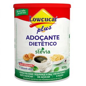 Adoçante Plus com Stévia em Pó 500g - Lowçucar