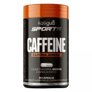 Caffeine Sports (500mg) 60 Cápsulas - Katiguá