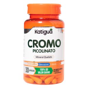 Picolinato de Cromo (400mg) 30 Cápsulas - Katiguá