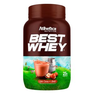 Best Whey Protein (25g de Proteína) Sabor Leche, Cacao y Avellana 900g - Athletica Nutrition