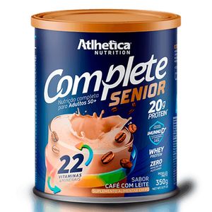 Complete Senior 50+ (Suplemento Alimenticio) Café con Sabor a Leche 350g - Athletica Nutrition