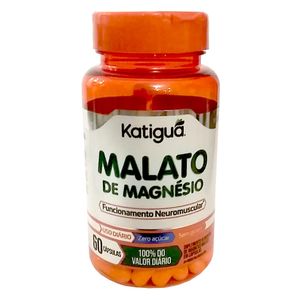 Magnésio Malato Puro (260mg) 60 Cápsulas - Katiguá