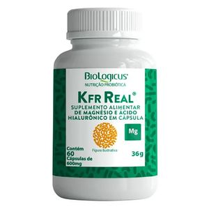 Kefir Real Suplemento à Base de Magnésio e Ácido Hialurônico 60 Cápsulas - Biologicus