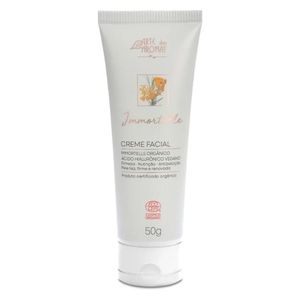 Creme Facial Immortelle Orgânico (Pele Lisa, Firme e Renovada) 50g - Arte dos Aromas