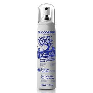 Desodorante Natural Em Spray com Extratos de Pepino e Chá Verde 120ml - Orgânico Natural