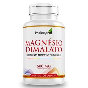 Magnésio Dimalato (260mg) 60 Cápsulas - Melcoprol